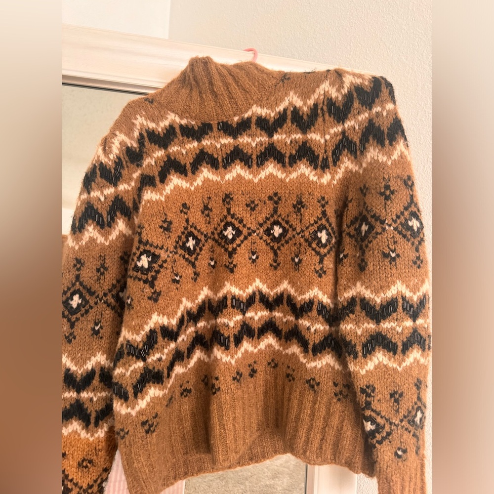 Veronica Beard Chiana Fair Isle Sweater - Picture 9 of 10